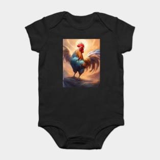delectable world of chicken Baby Bodysuit
